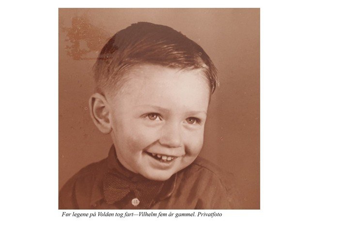 Privatfoto Vilhelm Georg Jensen som barn
